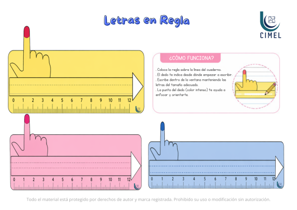Letras en Regla