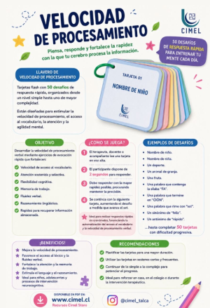 Velocidad de Procesamiento